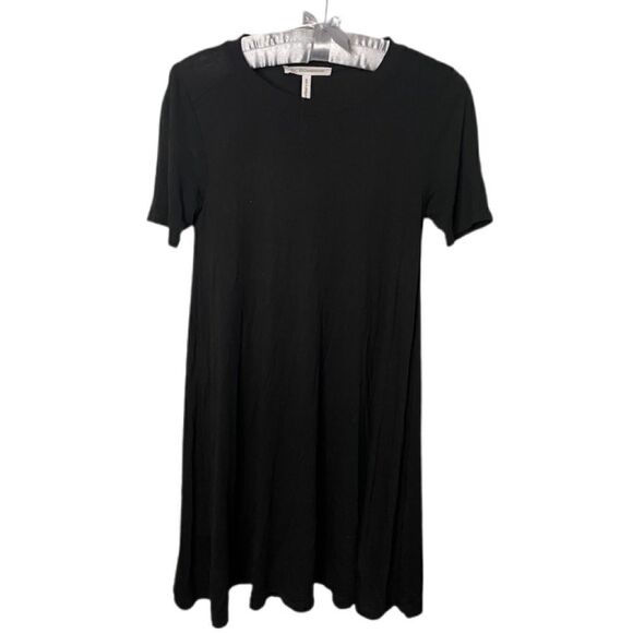 BCBGeneration Black T-Shirt Dress - Picture 3 of 5